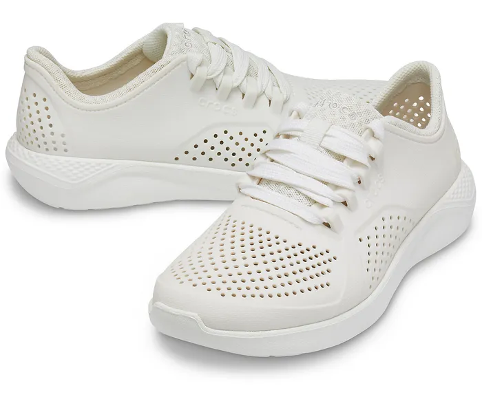 Women Sneakers Crocs LiteRide Pacer Almost White