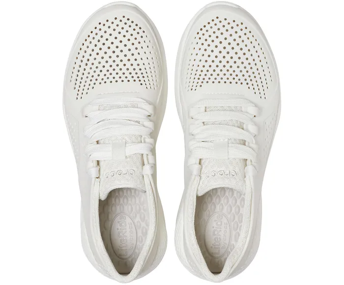 Women Sneakers Crocs LiteRide Pacer Almost White