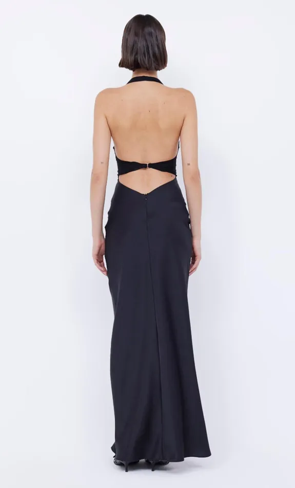 Women SOLARE HALTER DRESS 8211 BLACK Bec Bridge Maxi Dresses