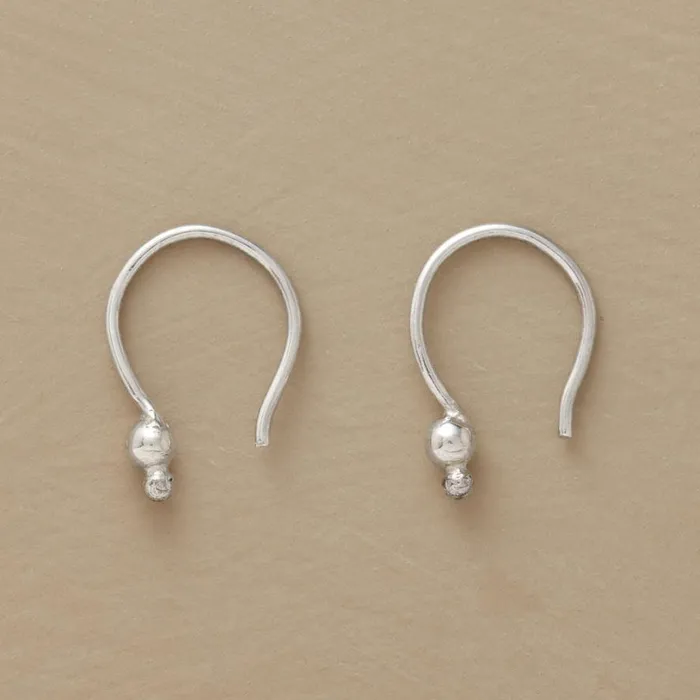 Women Sterling Silver Double Dot Earrings Sundance Catalog Earrings