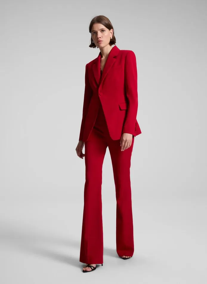 Women Suits ALC Elza Tailored Jacket Really Red