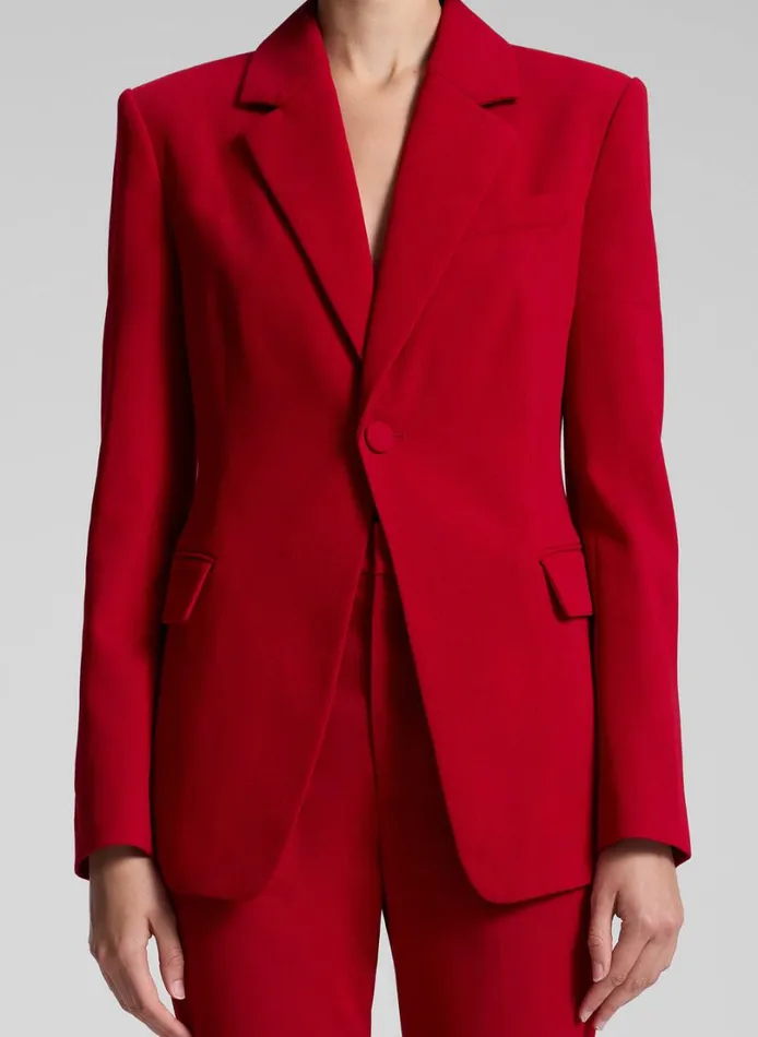 Women Suits ALC Elza Tailored Jacket Really Red