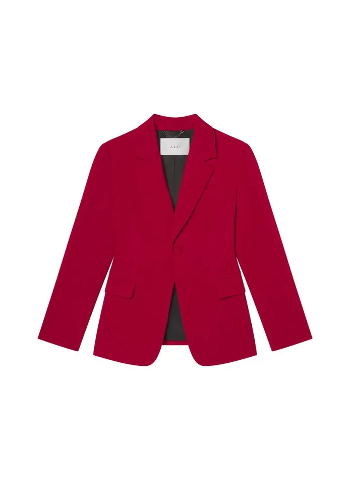 Women Suits ALC Elza Tailored Jacket Really Red