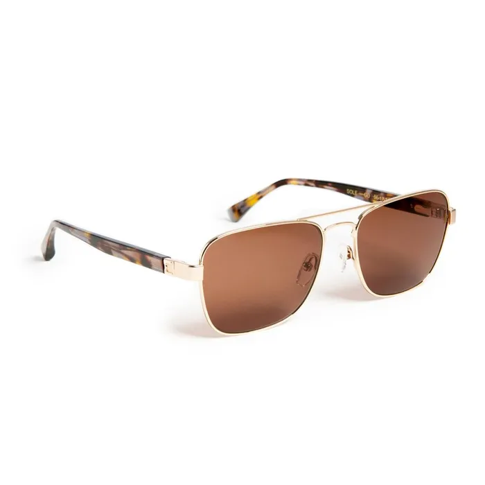Women Sunglasses Bruno Magli Sole Aviator Sunglasses 8211 Gold