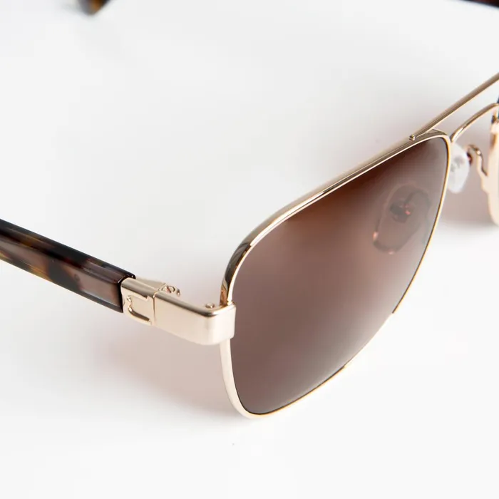 Women Sunglasses Bruno Magli Sole Aviator Sunglasses 8211 Gold