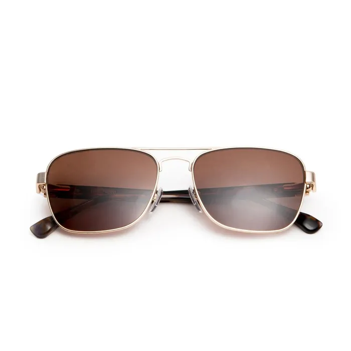 Women Sunglasses Bruno Magli Sole Aviator Sunglasses 8211 Gold