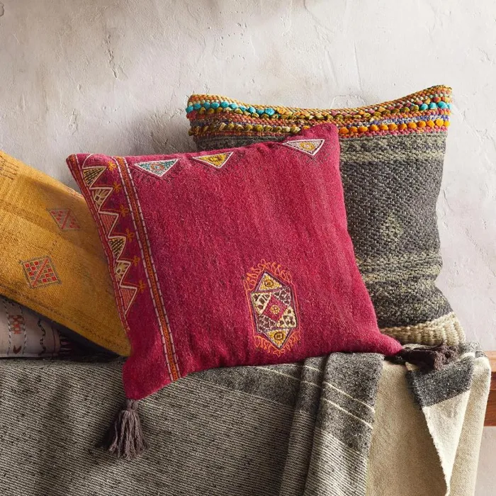 Women Sunset Ridge Red Trek Pillow Sundance Catalog Decor Women Sunset Ridge Red Trek Pillow Sundance Catalog Decor