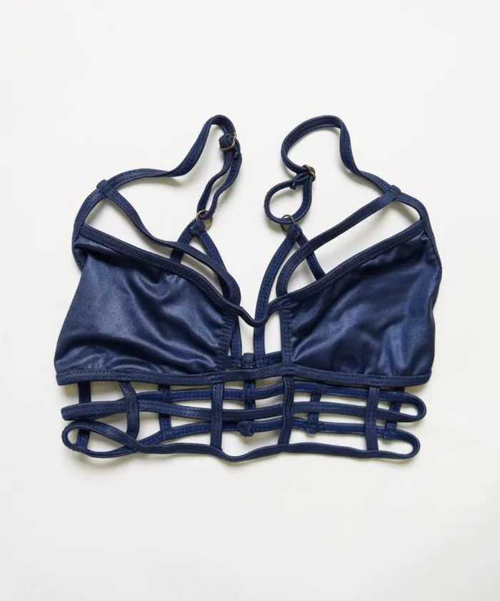 Women SUPERMAN BODICE BLUE One Teaspoon Intimates