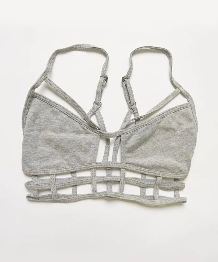 Women SUPERMAN BODICE GREY One Teaspoon Intimates