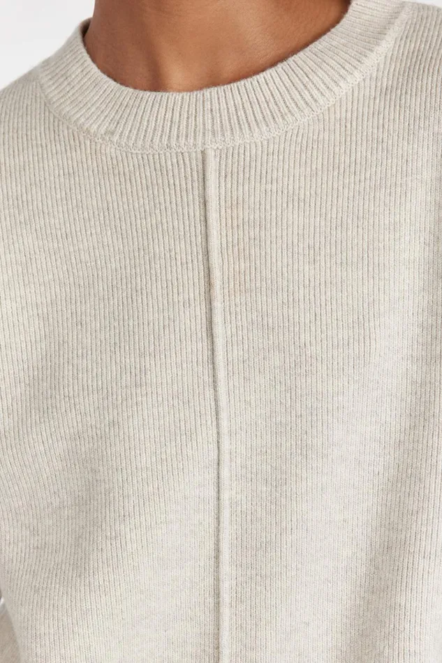 Women Sweaters DISSH CLEMENCE OAT MARLE KNIT JUMPER