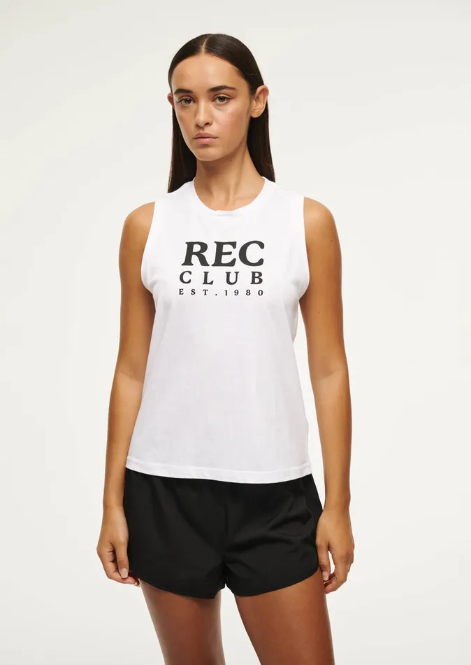 Women Tanks PE Nation TAIYO TANK IN OPTIC WHITE