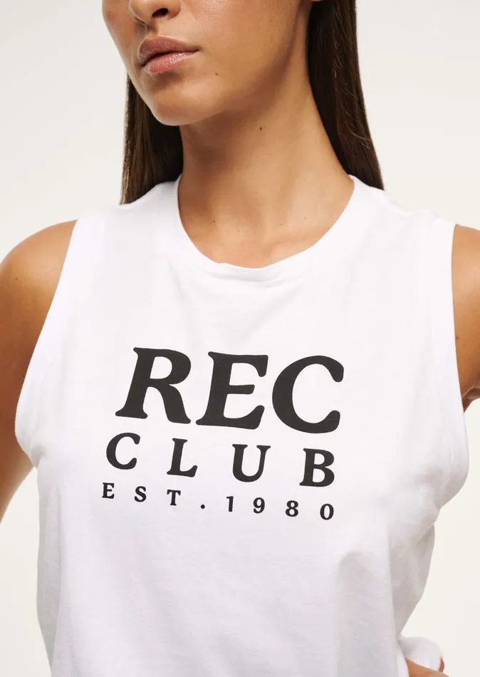 Women Tanks PE Nation TAIYO TANK IN OPTIC WHITE