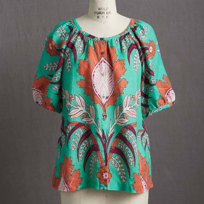 Women Tapestry Graceful Days Top Petite Turquoise Print Sundance Catalog Petite Styles Women Tapestry Graceful Days Top Petite Turquoise Print Sundance Catalog Petite Styles