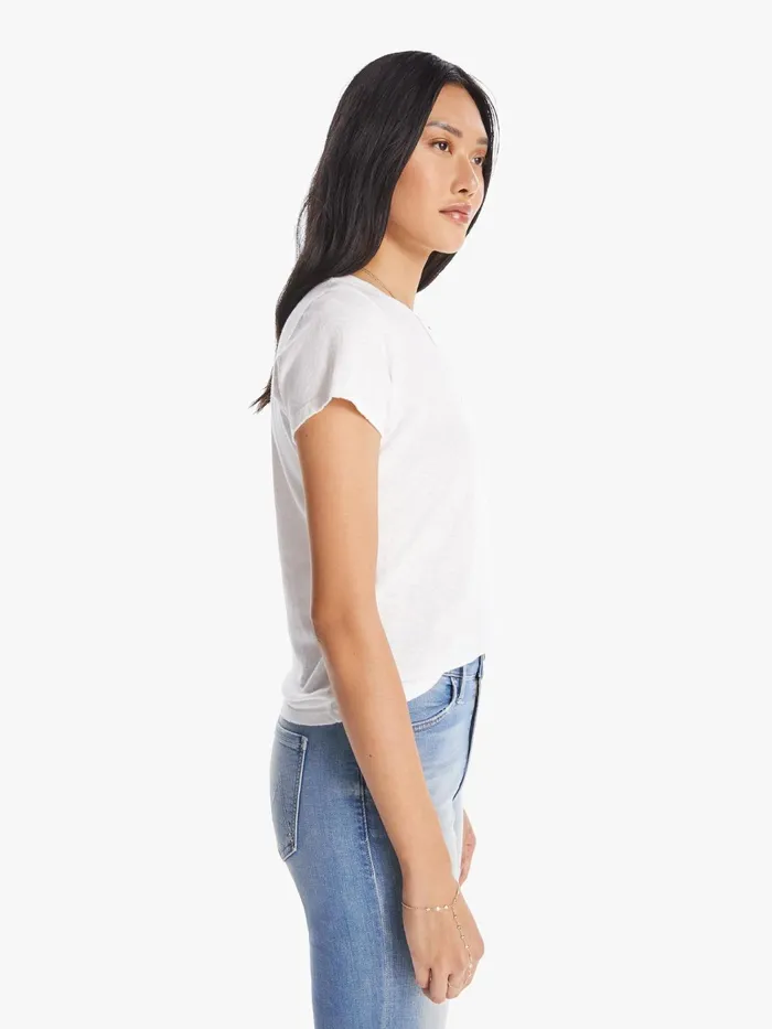 Women Tees Mother Denim The Lil Sinful White