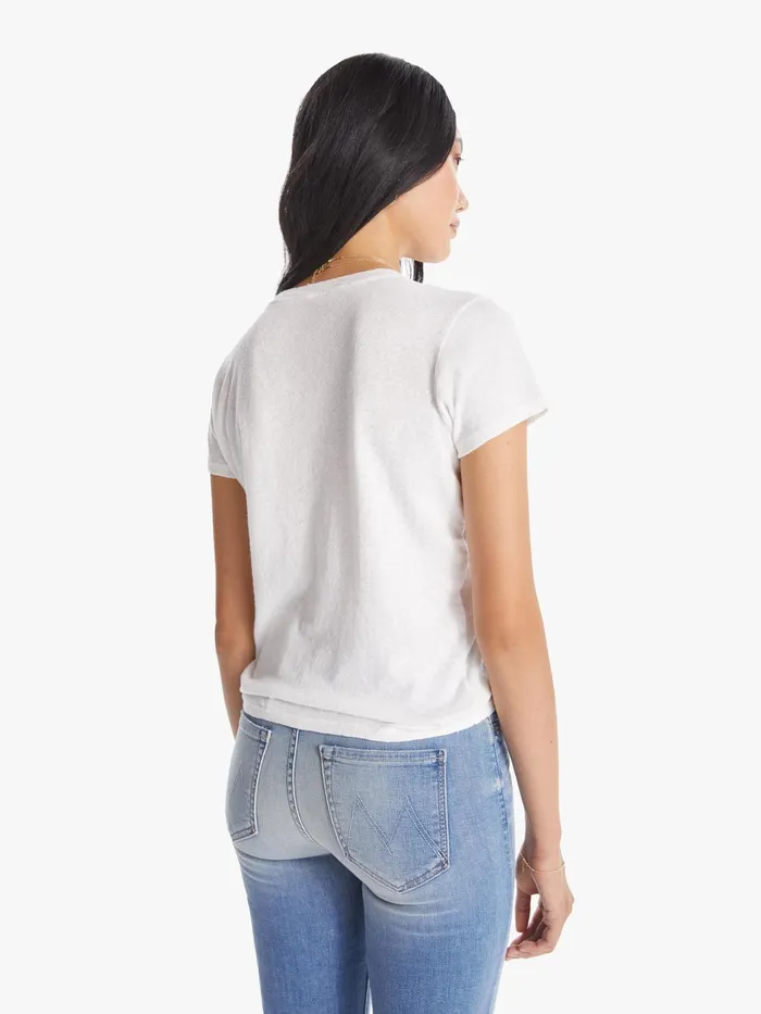 Women Tees Mother Denim The Lil Sinful White