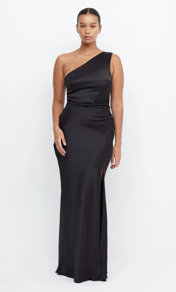 Women THE DREAMER ASYM DRESS 8211 BLACK Bec Bridge Bridesmaid Dresses