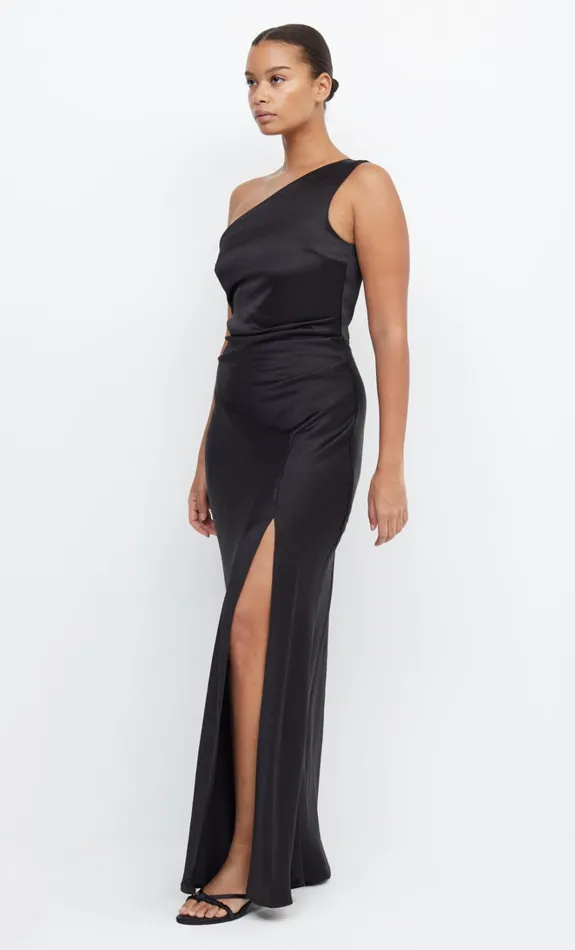 Women THE DREAMER ASYM DRESS 8211 BLACK Bec Bridge Bridesmaid Dresses