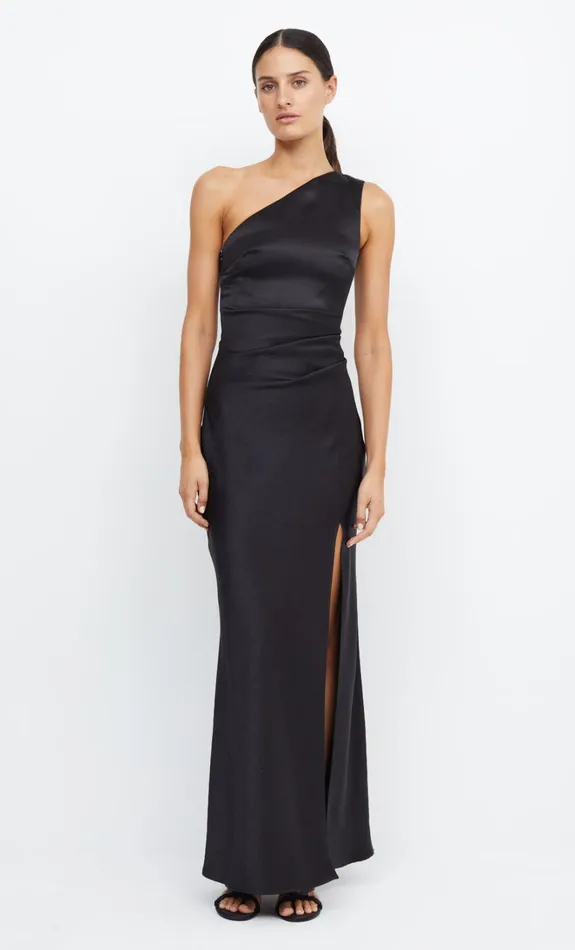 Women THE DREAMER ASYM DRESS 8211 BLACK Bec Bridge Bridesmaid Dresses