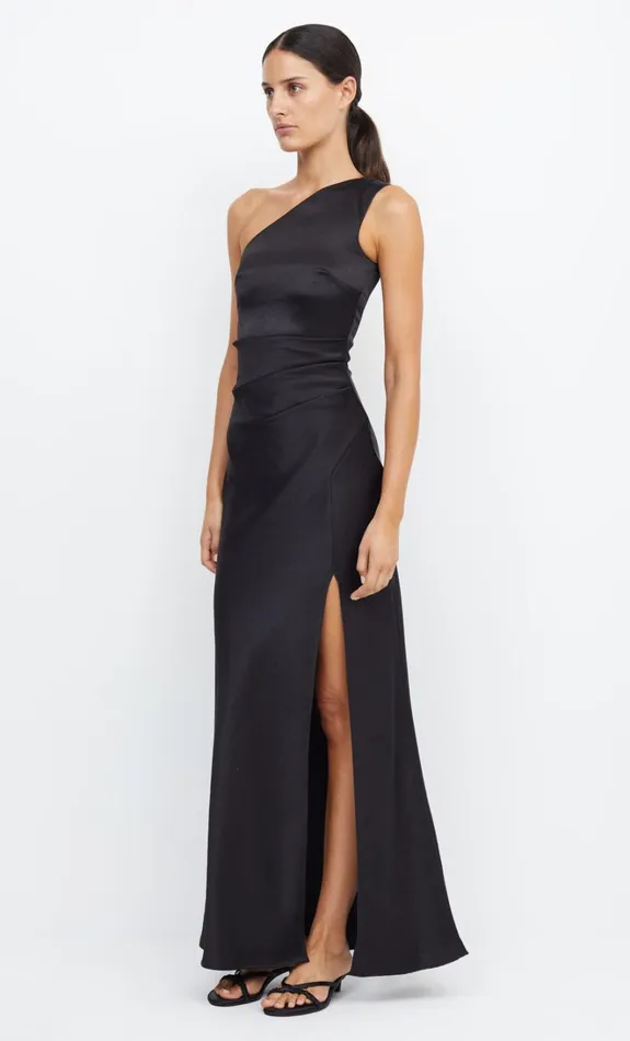 Women THE DREAMER ASYM DRESS 8211 BLACK Bec Bridge Bridesmaid Dresses