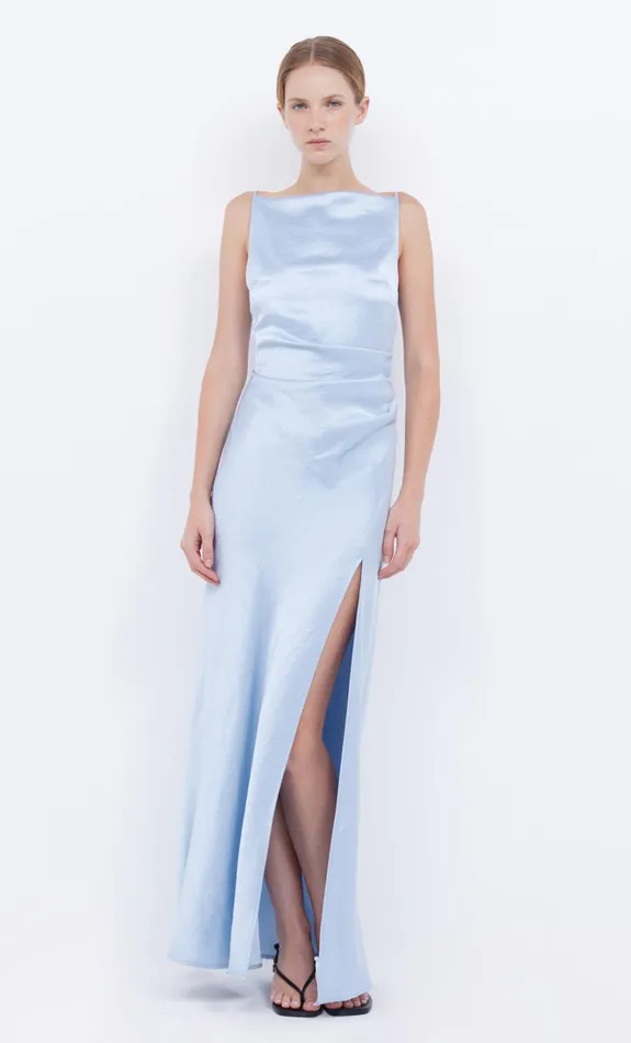 Women THE DREAMER MAXI DRESS 8211 DUSTY BLUE Bec Bridge Wedding Guest