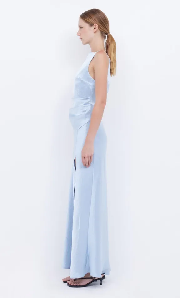 Women THE DREAMER MAXI DRESS 8211 DUSTY BLUE Bec Bridge Wedding Guest