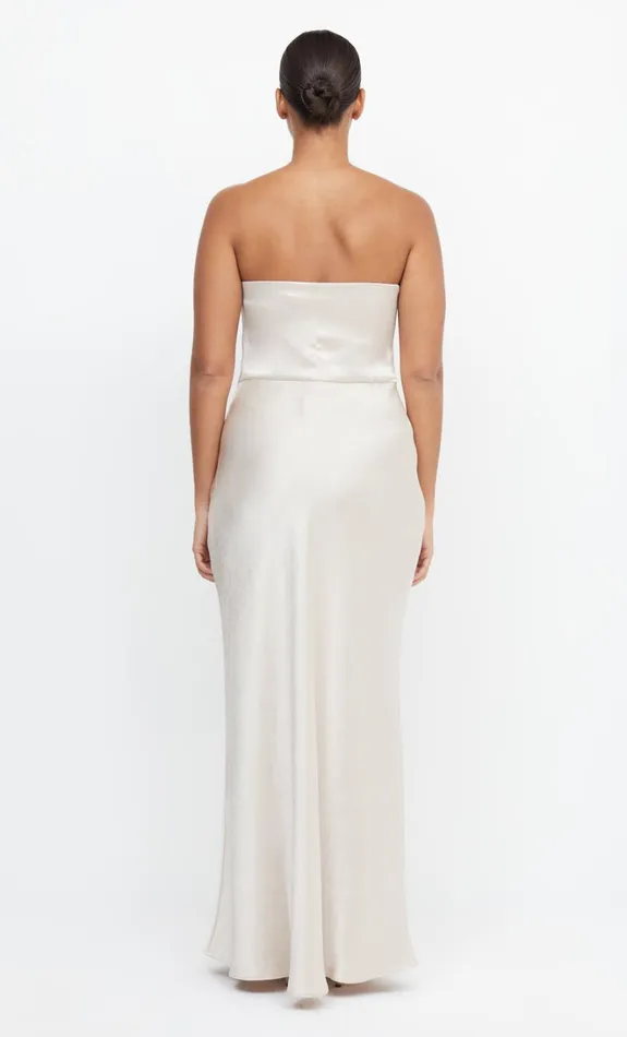Women THE DREAMER STRAPLESS DRESS 8211 SAND Bec Bridge Bridesmaid Dresses