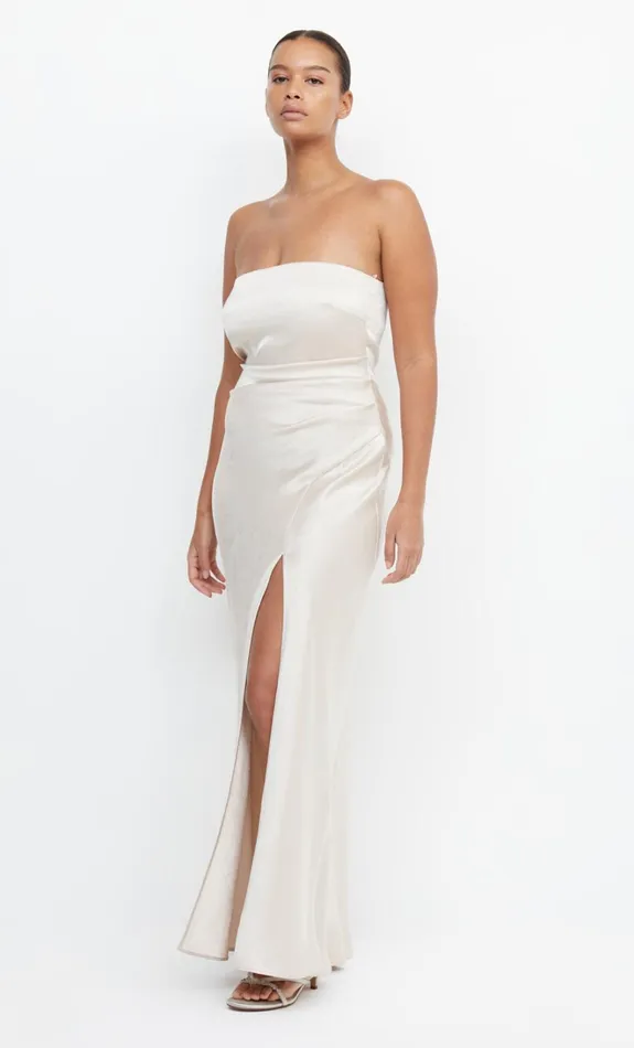 Women THE DREAMER STRAPLESS DRESS 8211 SAND Bec Bridge Bridesmaid Dresses
