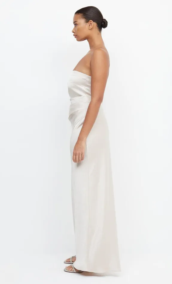Women THE DREAMER STRAPLESS DRESS 8211 SAND Bec Bridge Bridesmaid Dresses