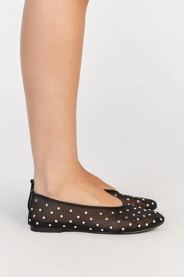 Women The Gift Shop DISSH ALIAS MAE PIPER BLACK BALLET FLAT