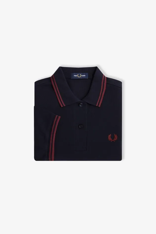 Women The ShirtG3600 Navyoxblood Fred Perry The Fred Perry Shirt