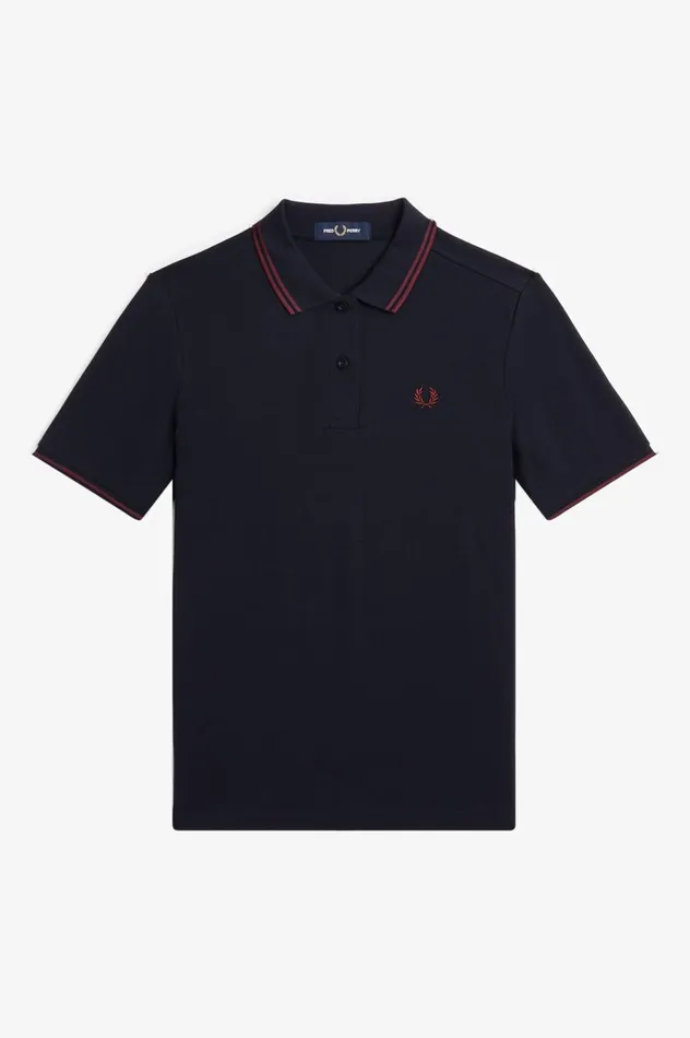 Women The ShirtG3600 Navyoxblood Fred Perry The Fred Perry Shirt
