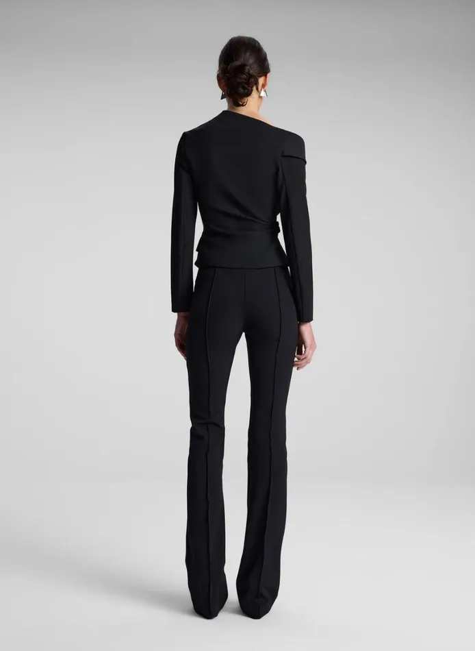 Women Tops ALC Skyla Asymmetric Top Black