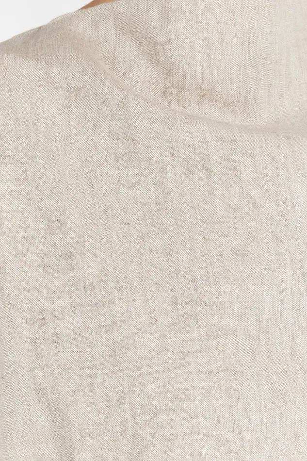 Women Tops DISSH AMY NATURAL LINEN BUBBLE TOP