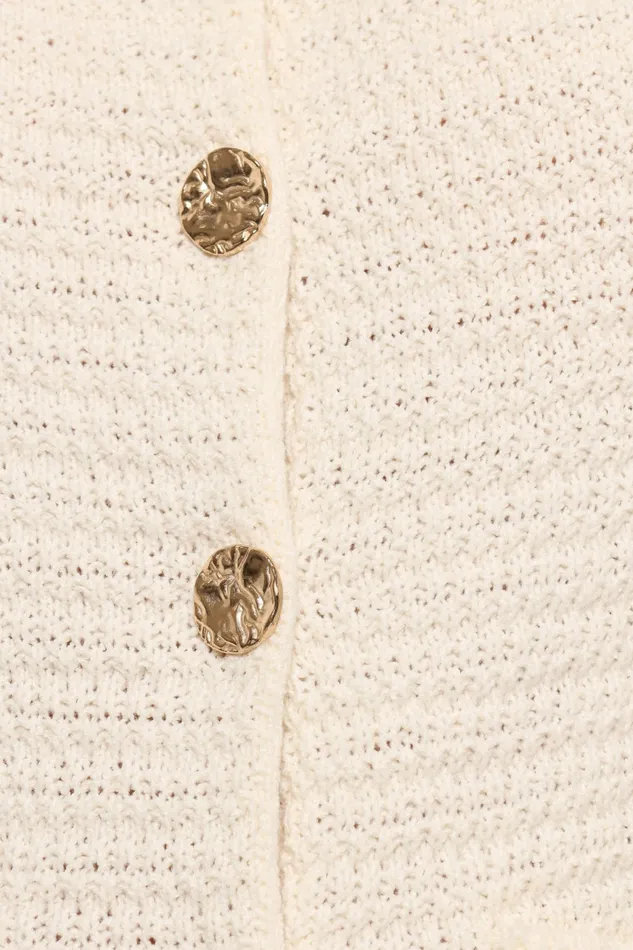 Women Tops Petal and Pup Blair Knit Vest White