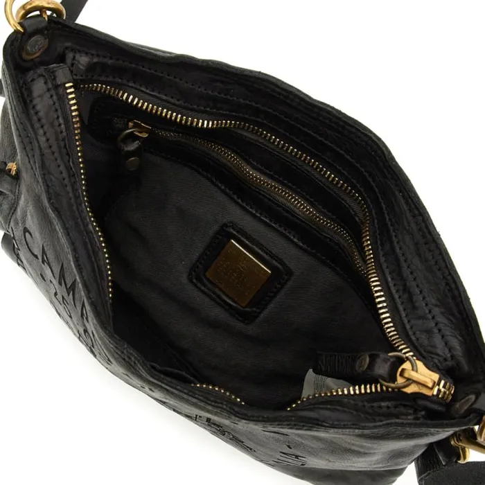 Women Tramontana Black Campomaggi Crossbody Bags Women Tramontana Black Campomaggi Crossbody Bags