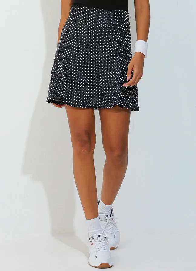 Women Ultimate Skirt Skort 17034 Blackpolkadot Dona Jo Ultimate Skirts 17034 Women Ultimate Skirt Skort 17034 Blackpolkadot Dona Jo Ultimate Skirts 17034
