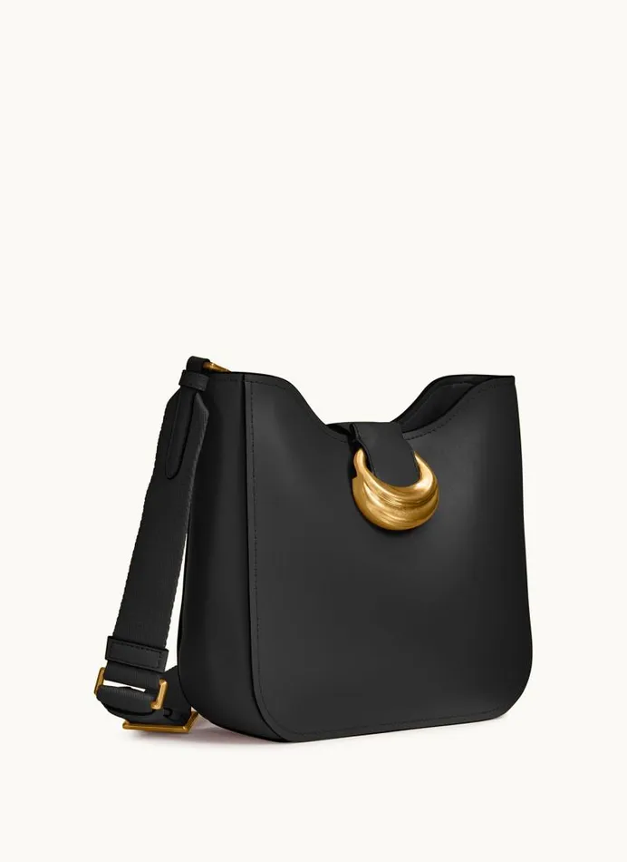 Women VALLEY STREAM CROSSBODY Blackgold Donna Karan New York Crossbodies And Satchels Women VALLEY STREAM CROSSBODY Blackgold Donna Karan New York Crossbodies And Satchels