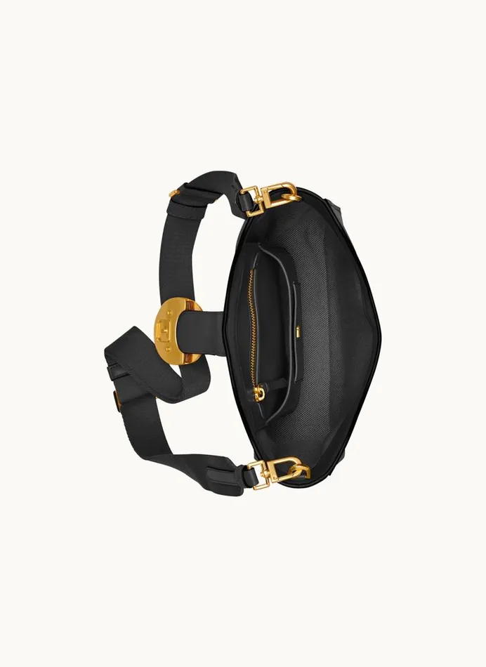 Women VALLEY STREAM CROSSBODY Blackgold Donna Karan New York Crossbodies And Satchels Women VALLEY STREAM CROSSBODY Blackgold Donna Karan New York Crossbodies And Satchels