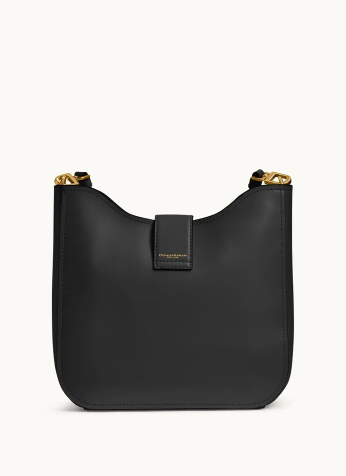 Women VALLEY STREAM CROSSBODY Blackgold Donna Karan New York Crossbodies And Satchels Women VALLEY STREAM CROSSBODY Blackgold Donna Karan New York Crossbodies And Satchels