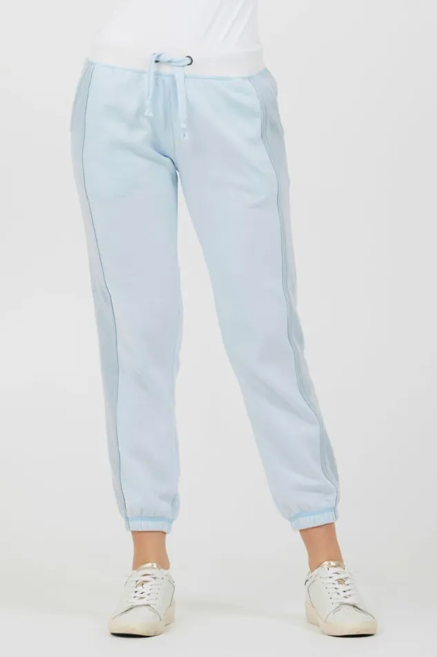 Women Vintage Havana All Bottoms Grey Smoke Colorblock Fleece Joggers Grey Smoke Women Vintage Havana All Bottoms Grey Smoke Colorblock Fleece Joggers Grey Smoke