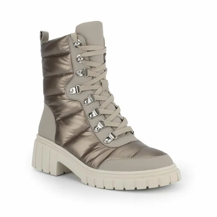Women Vintage Havana Boots Booties WILCO 8211 CHAMPAGNE Champagne