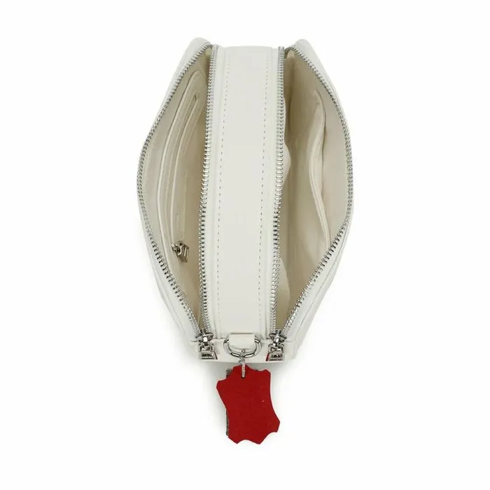 Women Vintage Havana Crossbody LEGEND 6 BAG 8211 WHITE RED