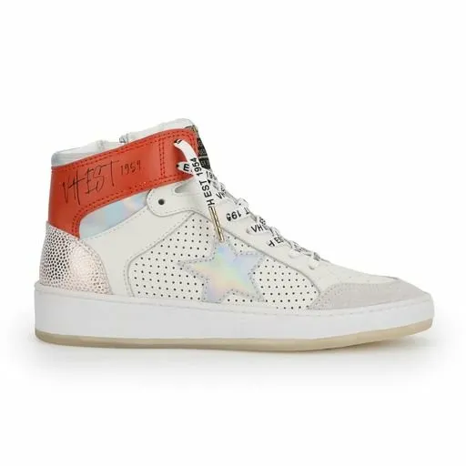Women Vintage Havana High Tops DREAM 13 8211 ORANGE MULTI Orange Multi