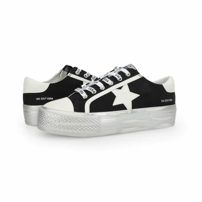 Women Vintage Havana Low Tops AMAZE 8211 BLACK WHITE Black White Women Vintage Havana Low Tops AMAZE 8211 BLACK WHITE Black White