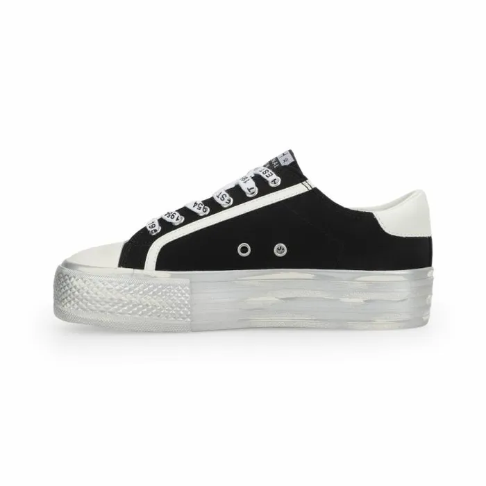 Women Vintage Havana Low Tops AMAZE 8211 BLACK WHITE Black White Women Vintage Havana Low Tops AMAZE 8211 BLACK WHITE Black White