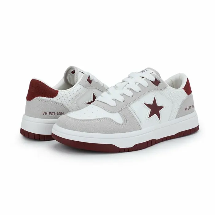 Women Vintage Havana Low Tops FRESH 8211 WHITE GREY MAROON White Grey Maroon Women Vintage Havana Low Tops FRESH 8211 WHITE GREY MAROON White Grey Maroon