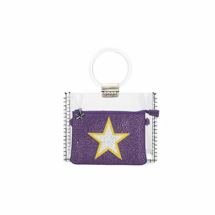 Women Vintage Havana Small Bags MINI MOLLY 8211 PURPLE GOLD