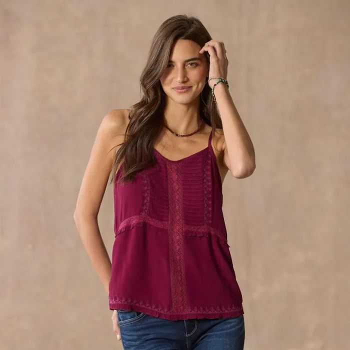 Women Vintage Veronica Camisole Black Sundance Catalog Tops Women Vintage Veronica Camisole Black Sundance Catalog Tops