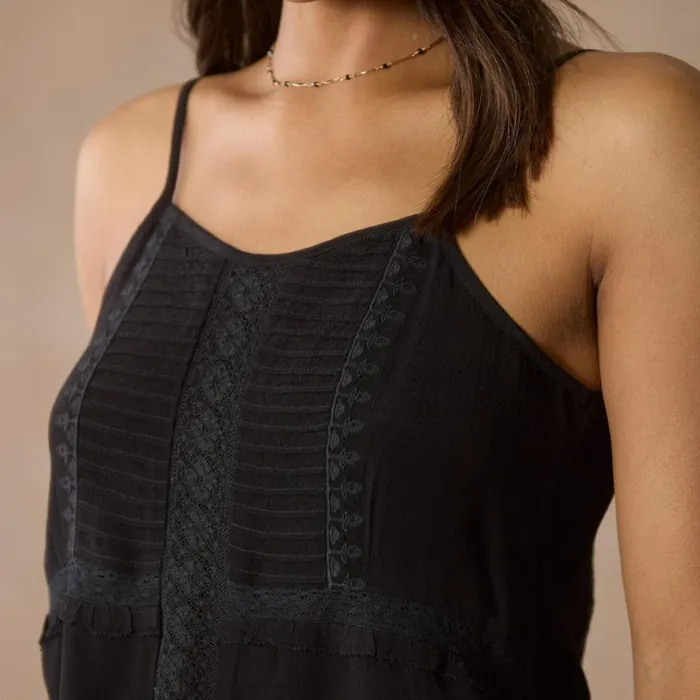 Women Vintage Veronica Camisole Black Sundance Catalog Tops Women Vintage Veronica Camisole Black Sundance Catalog Tops