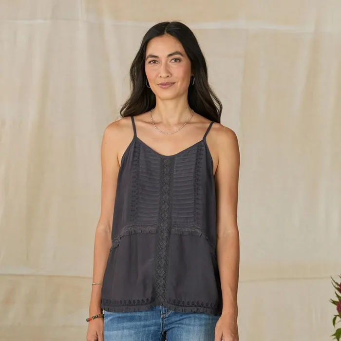 Women Vintage Veronica Camisole Black Sundance Catalog Tops Women Vintage Veronica Camisole Black Sundance Catalog Tops